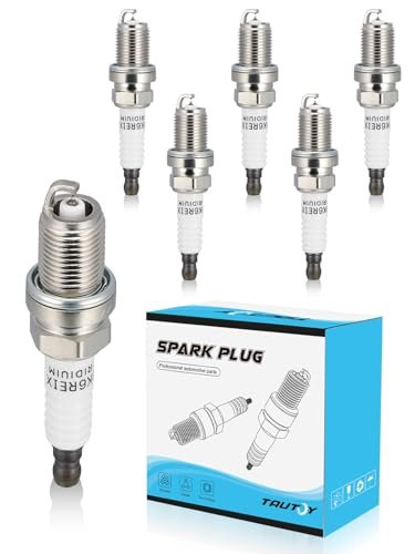 TAUTOY 4504 PK20TT Spark Plugs Double Iridium 6PCS (3.7L...
