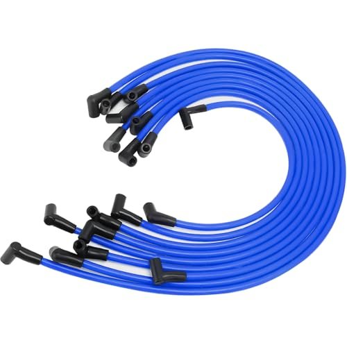 DTMAP 10.5mm Spark Plug Wire Set for Chevy HEI SBC...