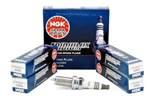 NGK Iridium IX Spark Plug LFR5AIX-11 (4 Pack) Compatible...