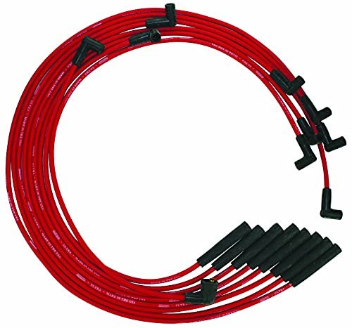 Moroso 52060 Ultra Series Red Spark Plug Wires, Mopar...