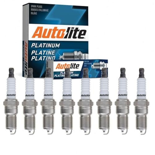 8 pc Autolite Platinum Spark Plugs compatible with Ford...