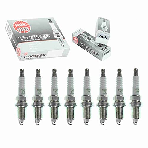 8 pc NGK V-Power Spark Plugs compatible with Jeep...