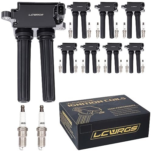 8x Ignition Coil Pack and 16x Iridium Spark Plugs Fit...
