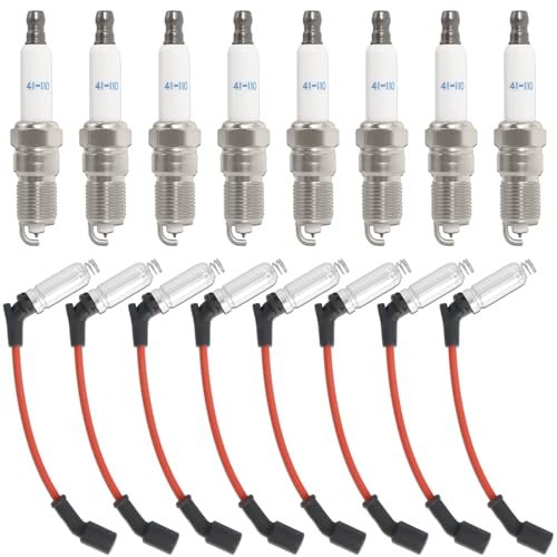 41-110 Iridium Spark Plugs and M8-48322 Spark Plug Wires...