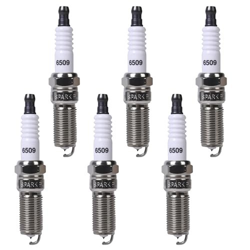 Iridium Platinum Spark Plugs 6509 Compatible with Buick...