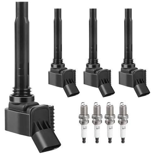 Ignition Coil Pack and Spark Plugs fit for L4 1.8...