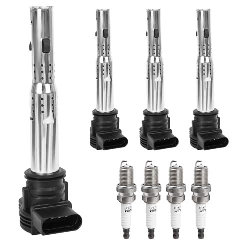 Ignition Coil Pack Spark Plugs fit for 2.0L 2.0T...