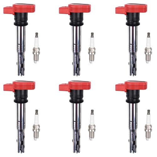 ApplianPar Ignition Coil and Spark Plug for Audi A3 A4...