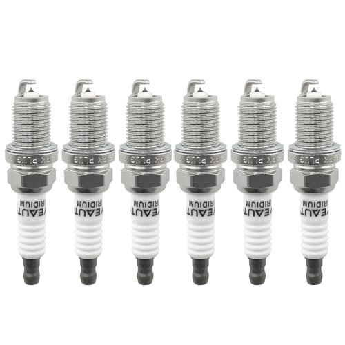 OYEAUTO Iridium Spark Plugs 6 Pack BKR6EIX-11 3764 Fit...
