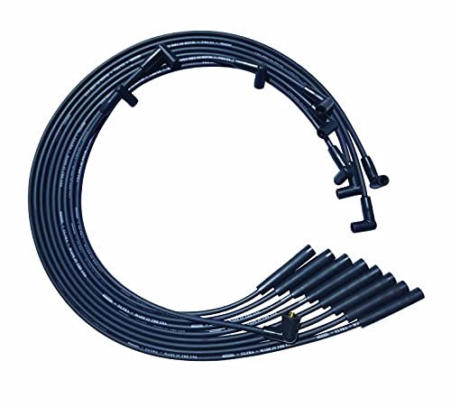 Moroso 51060 Ultra Series Black Spark Plug Wires, Mopar...