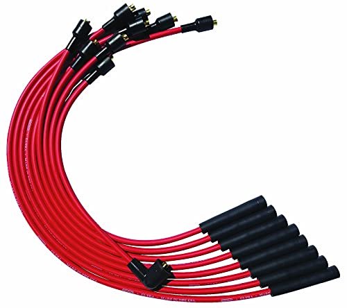 Moroso 52056 Ultra Series Red Spark Plug Wires, Mopar...