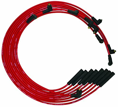 Moroso 52061 Ultra Series Red Spark Plug Wires, Mopar...