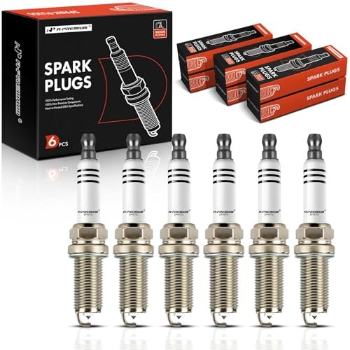 A-Premium Iridium Platinum Spark Plugs Compatible with BMW...