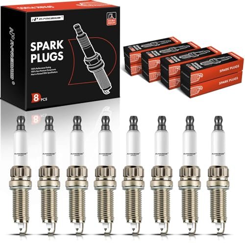 A-Premium Iridium Platinum Spark Plugs Compatible with BMW...