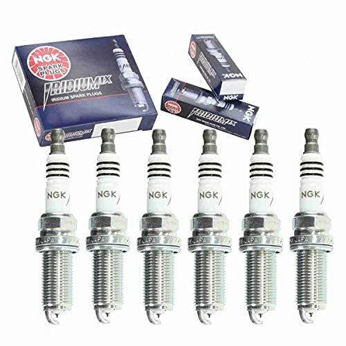 6 pc NGK Iridium IX Spark Plugs compatible with BMW...