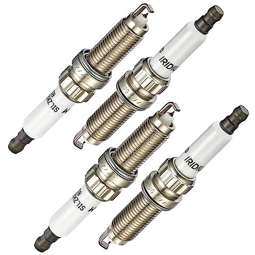 BDFHYK Set of 4 Iridium Spark Plug Compatible with BMW...