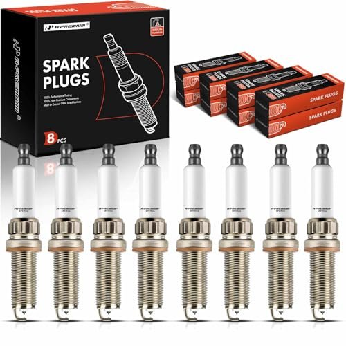 A-Premium Iridium Platinum Spark Plugs Compatible with BMW...