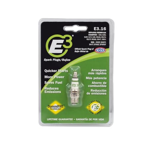 E3 Spark Plugs E3.16 Lawn and Garden Spark Plug with...