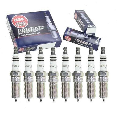 8 pc NGK Iridium IX Spark Plugs compatible with Chevrolet...
