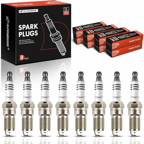 A-Premium Iridium & Platinum Spark Plug Compatible with...