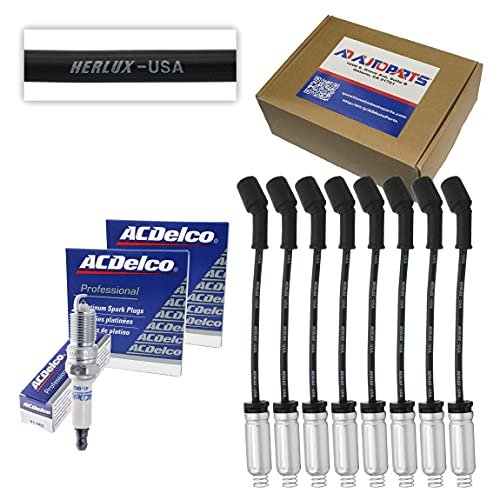 8 ACD-OEM Spark Plugs 41-962 Double Platinum + Herlux...