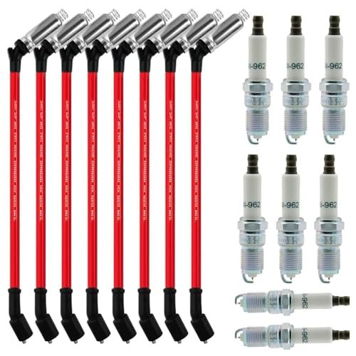 Spark Plugs and Wires for Chevy 5.3, Spark Plug 41-962...