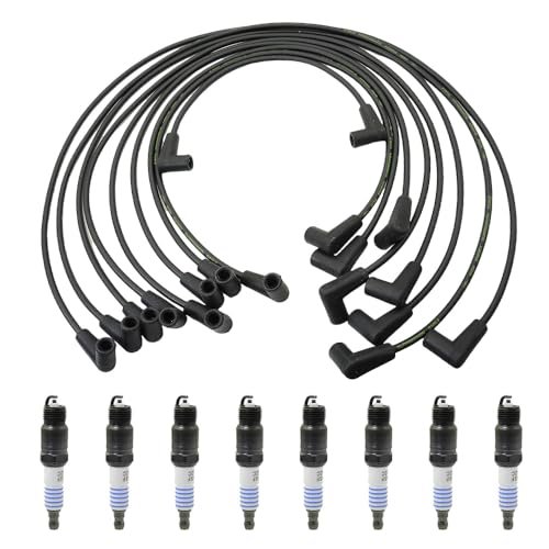 CNPAPC 8PCS Iridium SBC Spark Plugs & 9PCS Spark Plug...