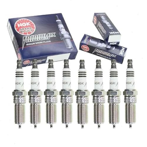 8 pc NGK Iridium IX Spark Plugs compatible with Chevrolet...