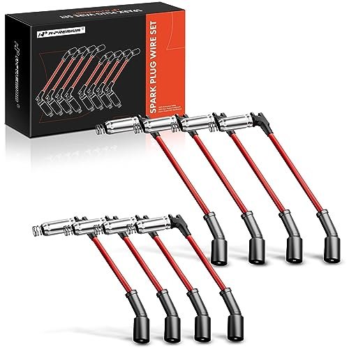 A-Premium High Heat Spark Plug Ignition Wires Set of 8...