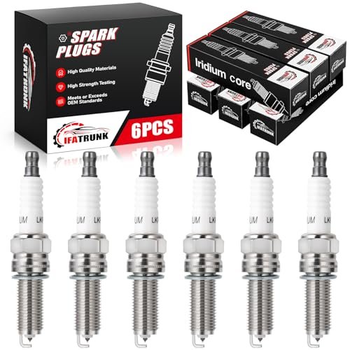 Iridium Spark Plugs 6 Pack XP5701 Compatible with Chrysler...