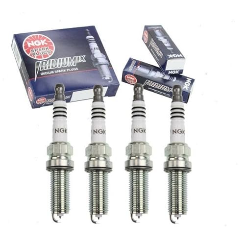 4 pc NGK Iridium IX Spark Plugs compatible with Honda...