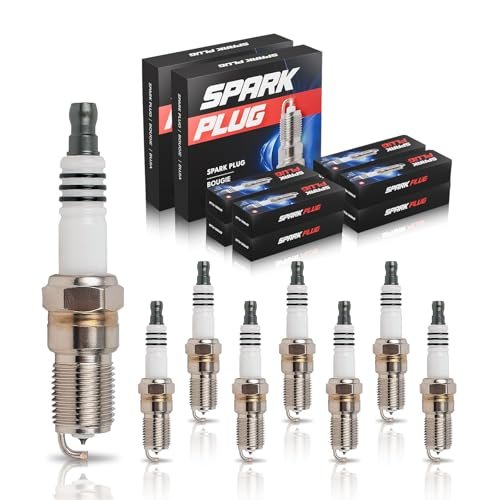 ENA Set of 8 Iridium Spark Plug Compatible with Ford...