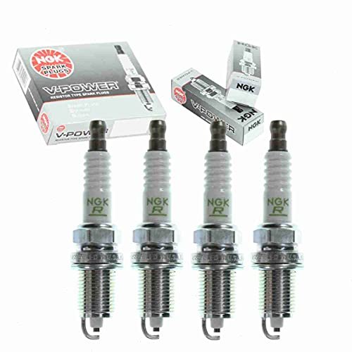 4 pc NGK V-Power Spark Plugs compatible with Dodge...