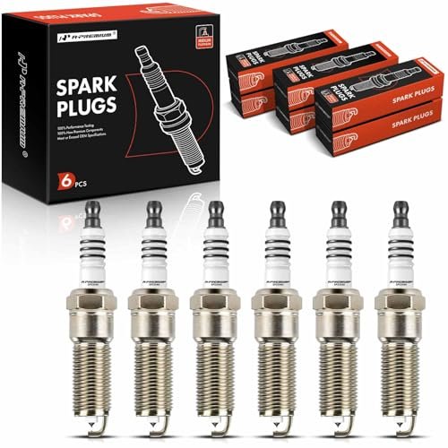 A-Premium Iridium Platinum Spark Plugs Compatible with Jeep...