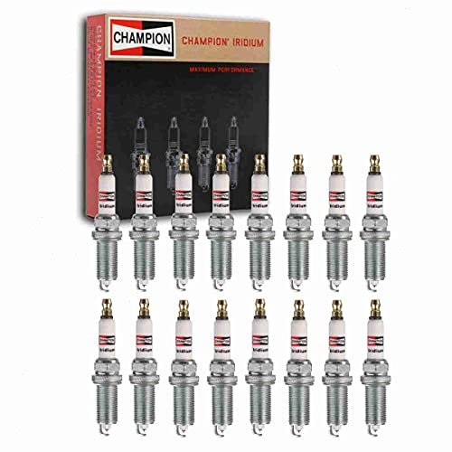 16 pc Champion Iridium Spark Plugs compatible with Dodge...