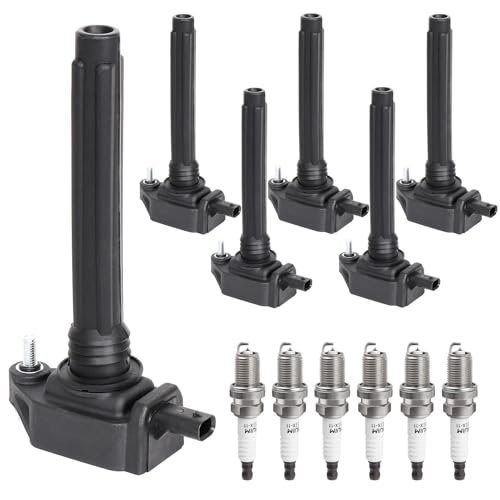 Ignition Coil Pack Spark Plugs Compatible with 3.6 3.6L...