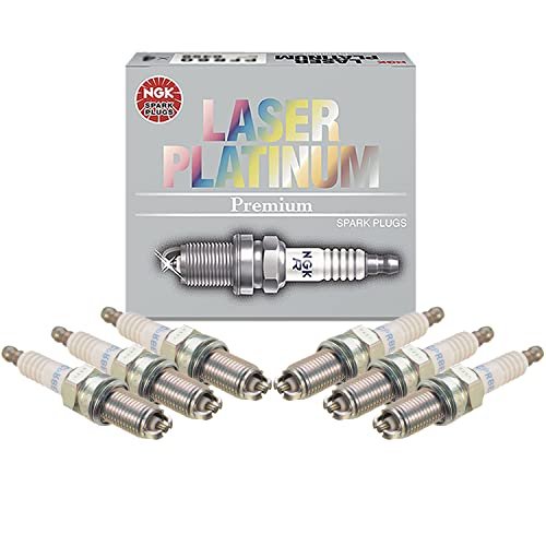 NGK Set of 6 Laser Platinum Spark Plugs For BMW...