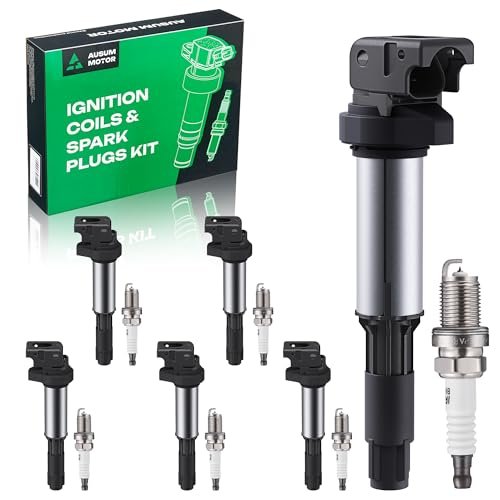 UF522 Ignition Coil Packs & 7092 Iridium Spark Plugs Fit...