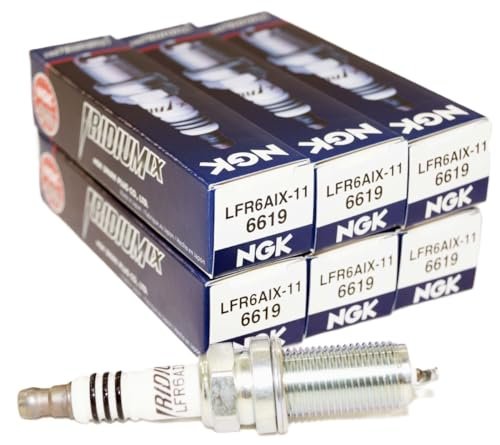 NGK 6619 Iridium Spark Plugs LFR6AIX-11-6 PCSNEW
