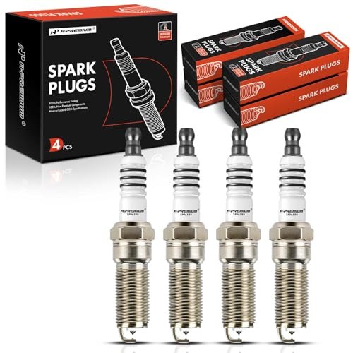 A-Premium Iridium Platinum Spark Plugs Compatible with Ford...