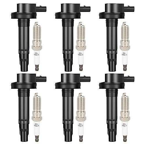 ECCPP UF553 6 ignition coils with 6 iridium Spark Plugs...