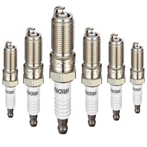 SYKRSS Set of 6 Iridium Spark Plugs 6509 Compatible with...