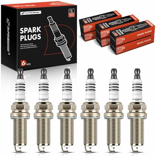 A-Premium Iridium Platinum Spark Plugs Compatible with Ford...