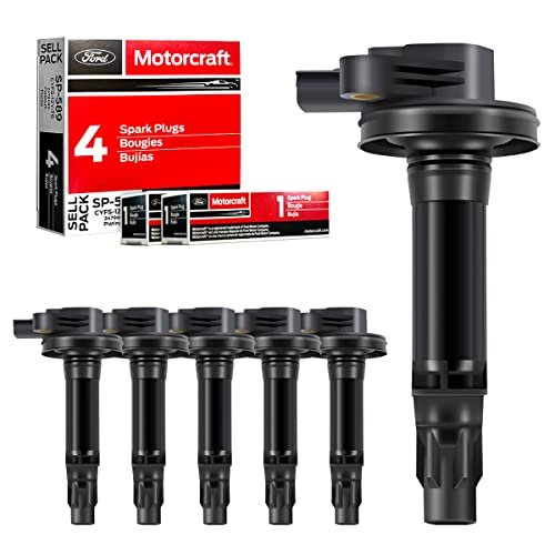 MAS 6Pcs Ignition Coil Pack & 6Pcs Motorcraft Platinum...