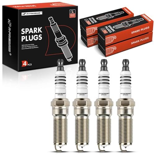 A-Premium Iridium Platinum Spark Plugs Compatible with Ford...