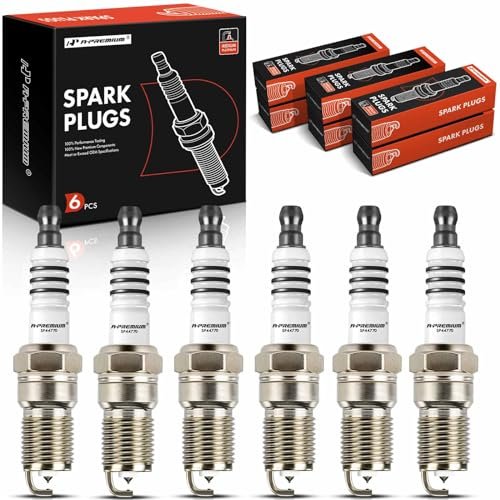 A-Premium Iridium Platinum Spark Plugs Compatible with Ford...