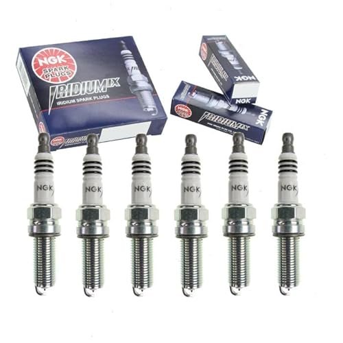 6 pc NGK Iridium IX Spark Plugs compatible with Hyundai...