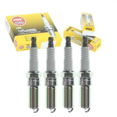 4 pc NGK G-Power Spark Plugs compatible with GMC Terrain...