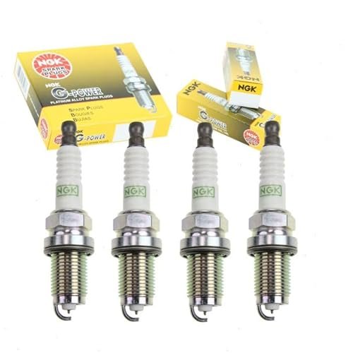 4 pc NGK G-Power Spark Plugs compatible with Honda...