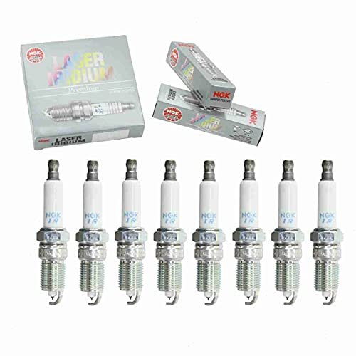 8 pc NGK Laser Iridium Spark Plugs compatible with Hummer...